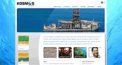 Desktop Screenshot of kosmosenergy.com